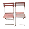 Folding chairs