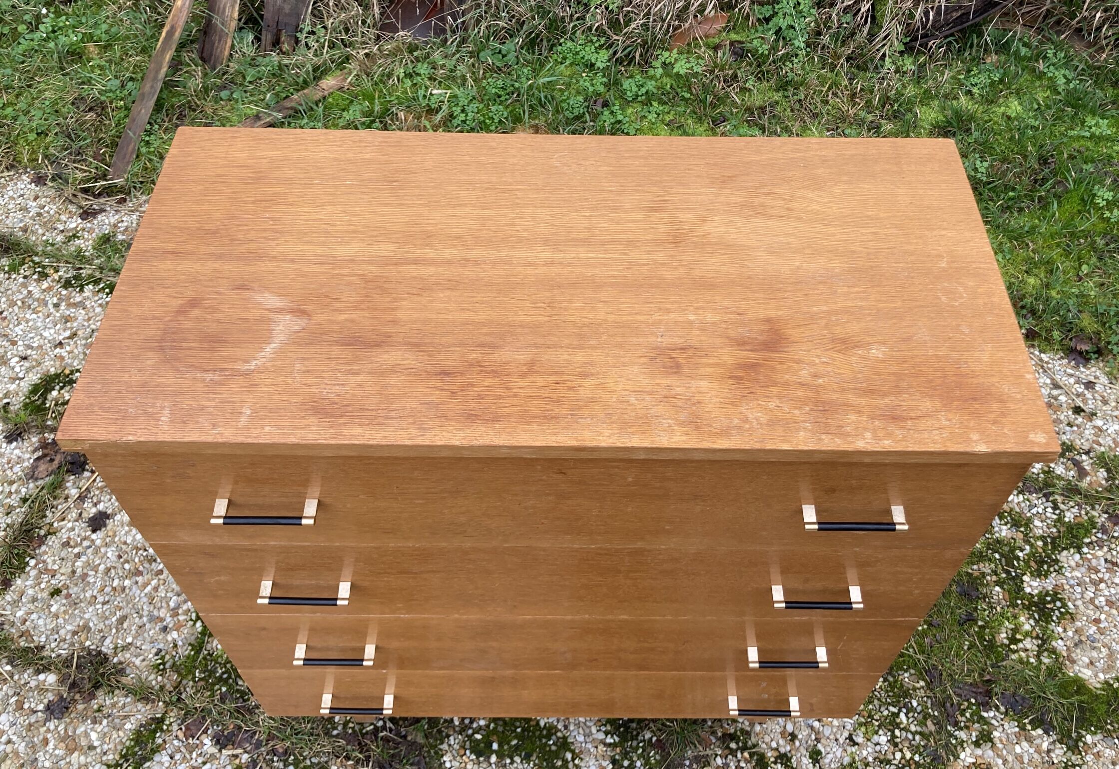 Commode pieds compas vintage