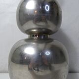 Silver metal lamp