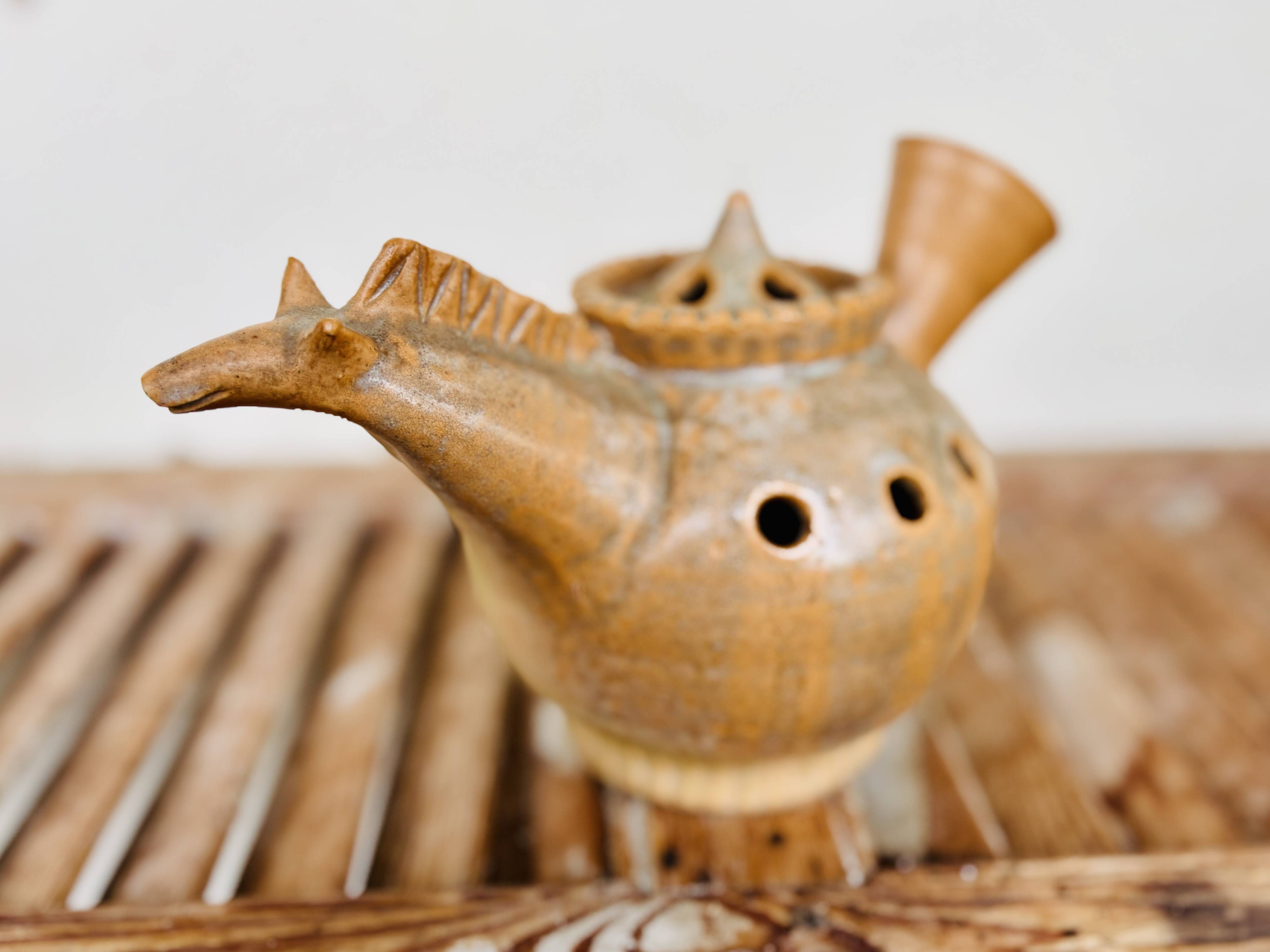 Vase / flower frog / The Argonauts