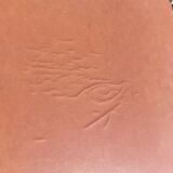 6 chaises Baumann en bois et simili cuir