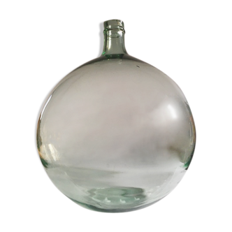 15L transparent old demijohn