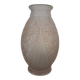 Superb art deco vase joma – frosted moulded glass – 1930s – very b