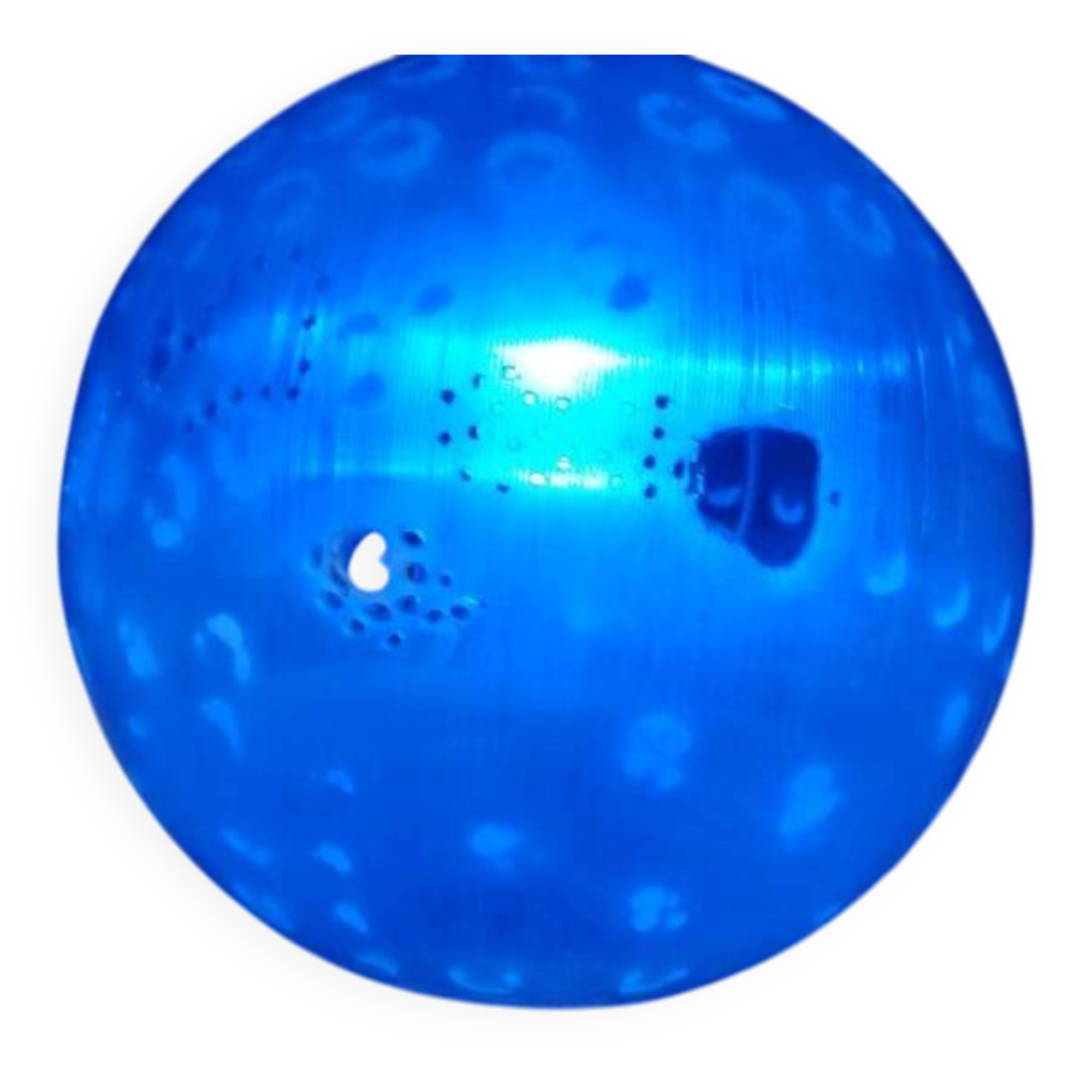 Ball lamp, unique piece created by an artist.