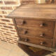 Old small jewelry chest of drawers