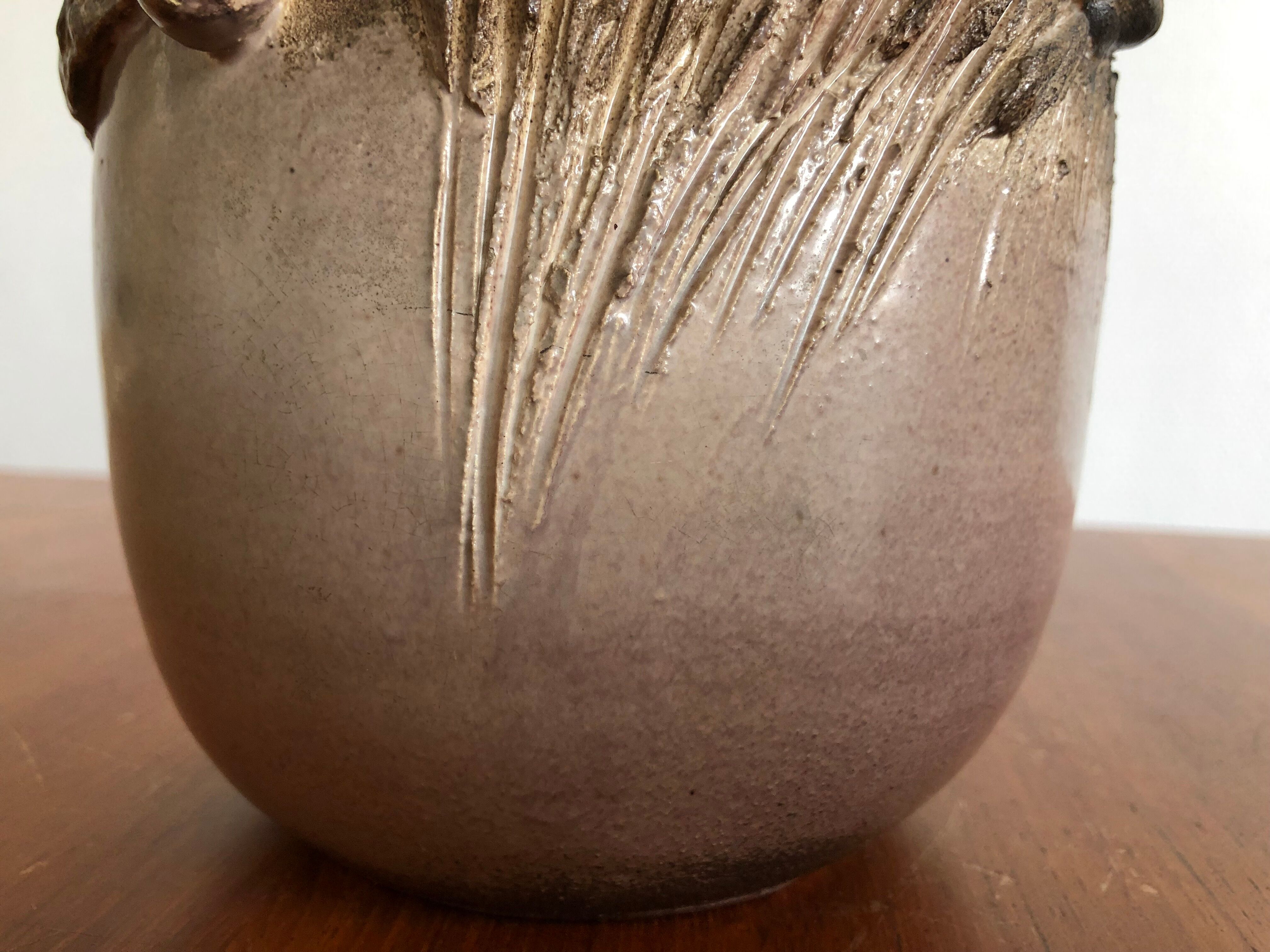 Modernist ceramics Jacques and Josette Barbier 1970