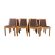 Vintage scandinavian dining chairs 1960