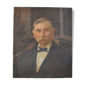 Portrait on canvas
