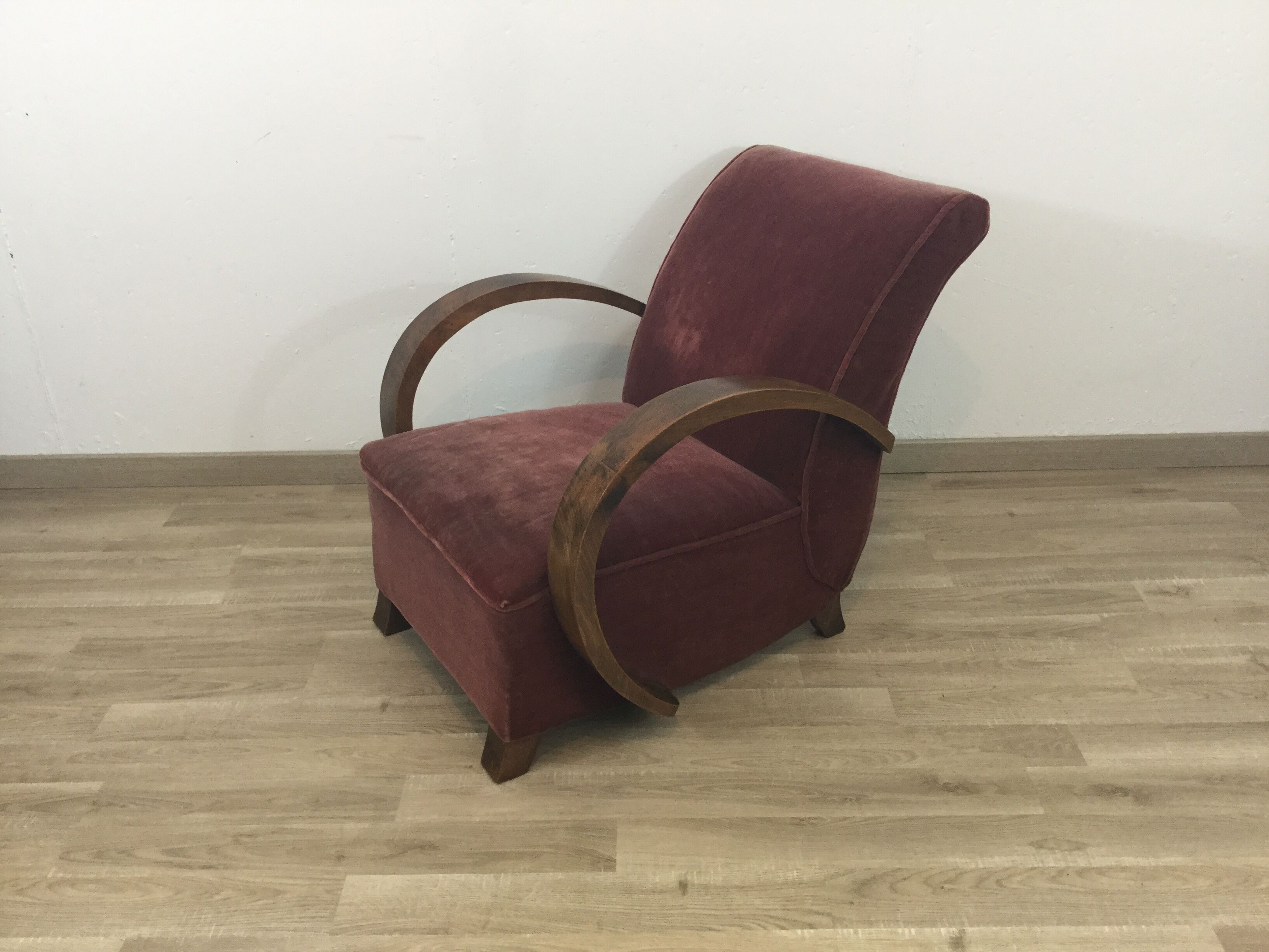 Fauteuil loops art déco
