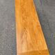 Solid pine wood TV unit stained with drawer and storage.