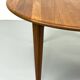 Circular Teak Coffee Table from Mikael Laursen, 1960s