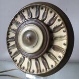 Danish ceramic wall lamp 1960