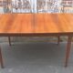 Extendable teak dining table