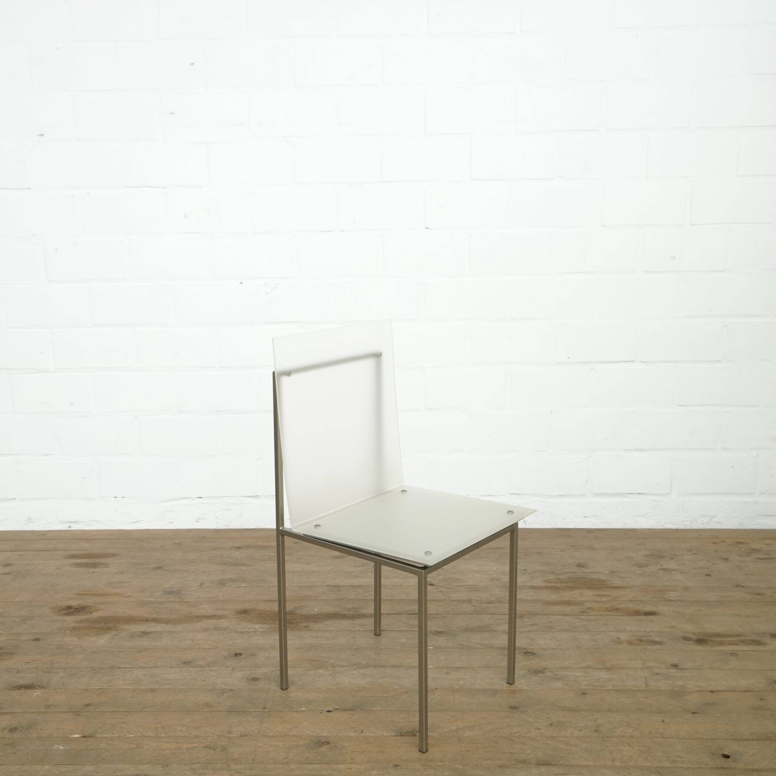 Table/bureau et chaise italiennes postmodernes pour Alias