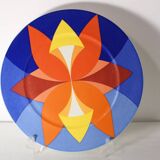 Villeroy and Boch kaleidoscope large plates 1980 x6