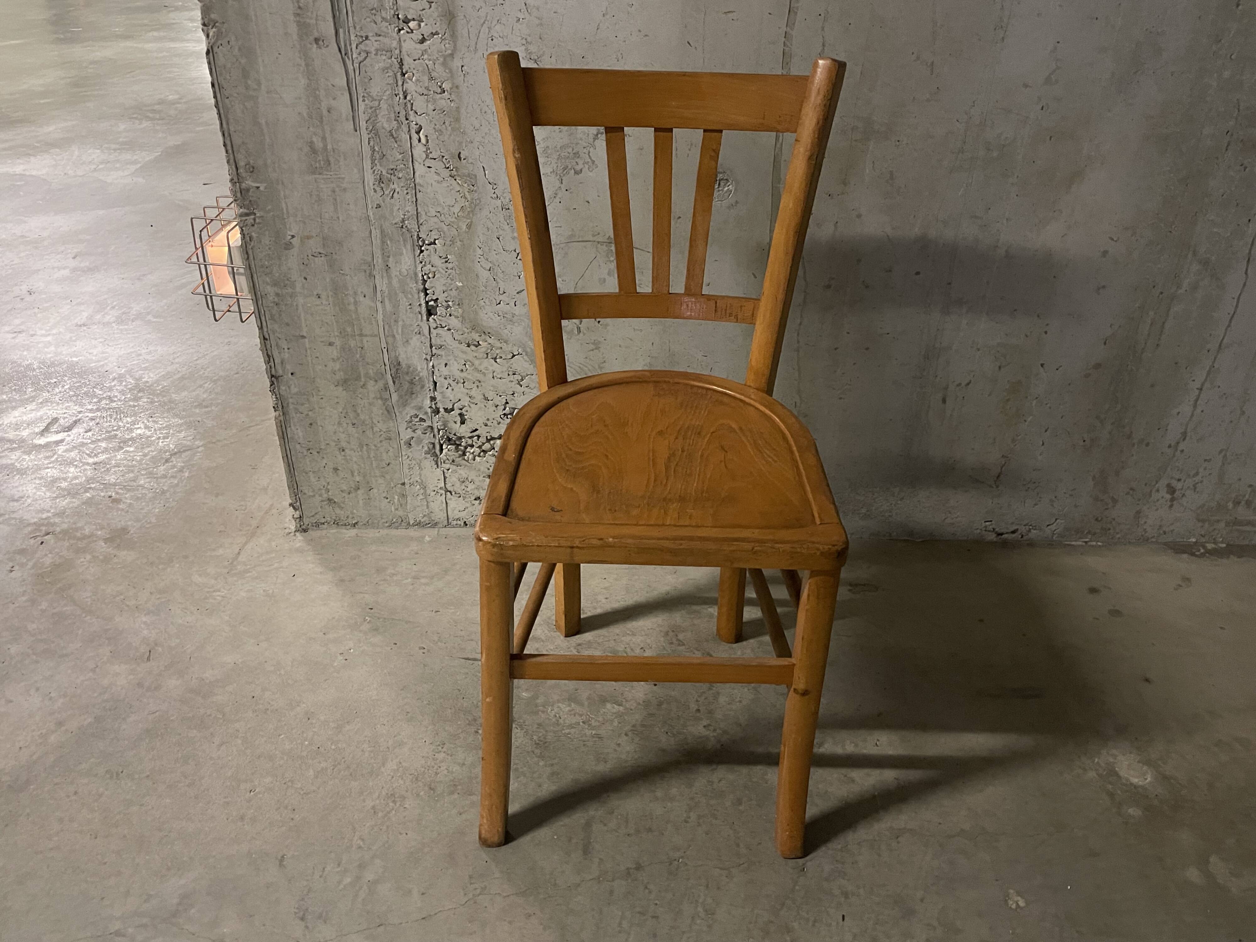Chaise bistrot années 60