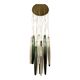 Contemporary Luxury Italian Green "Swords" Murano Glass Cascade by Simoeng