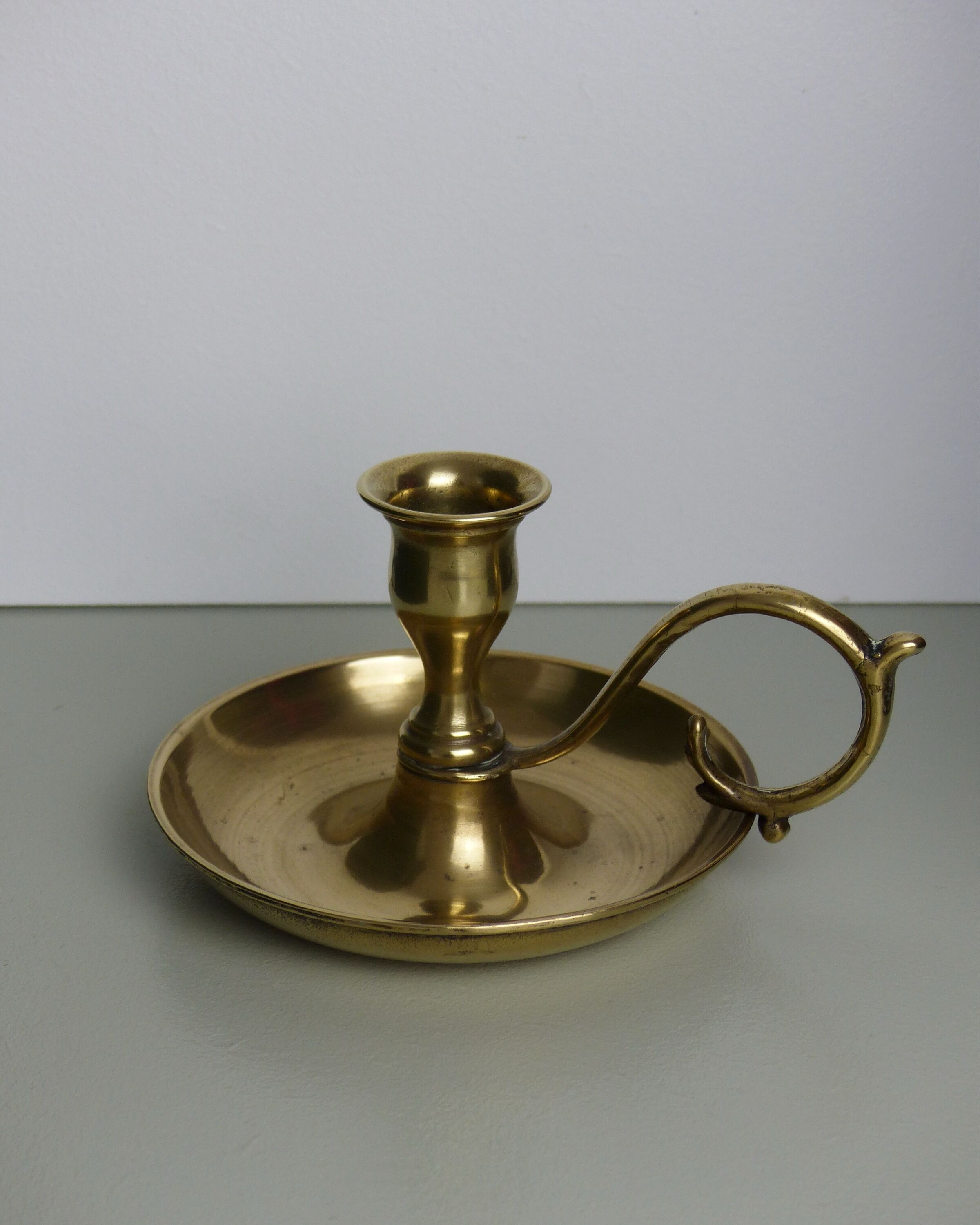 Brass candle holder