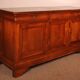 cherry wood sideboard/chest with three doors - 19th century