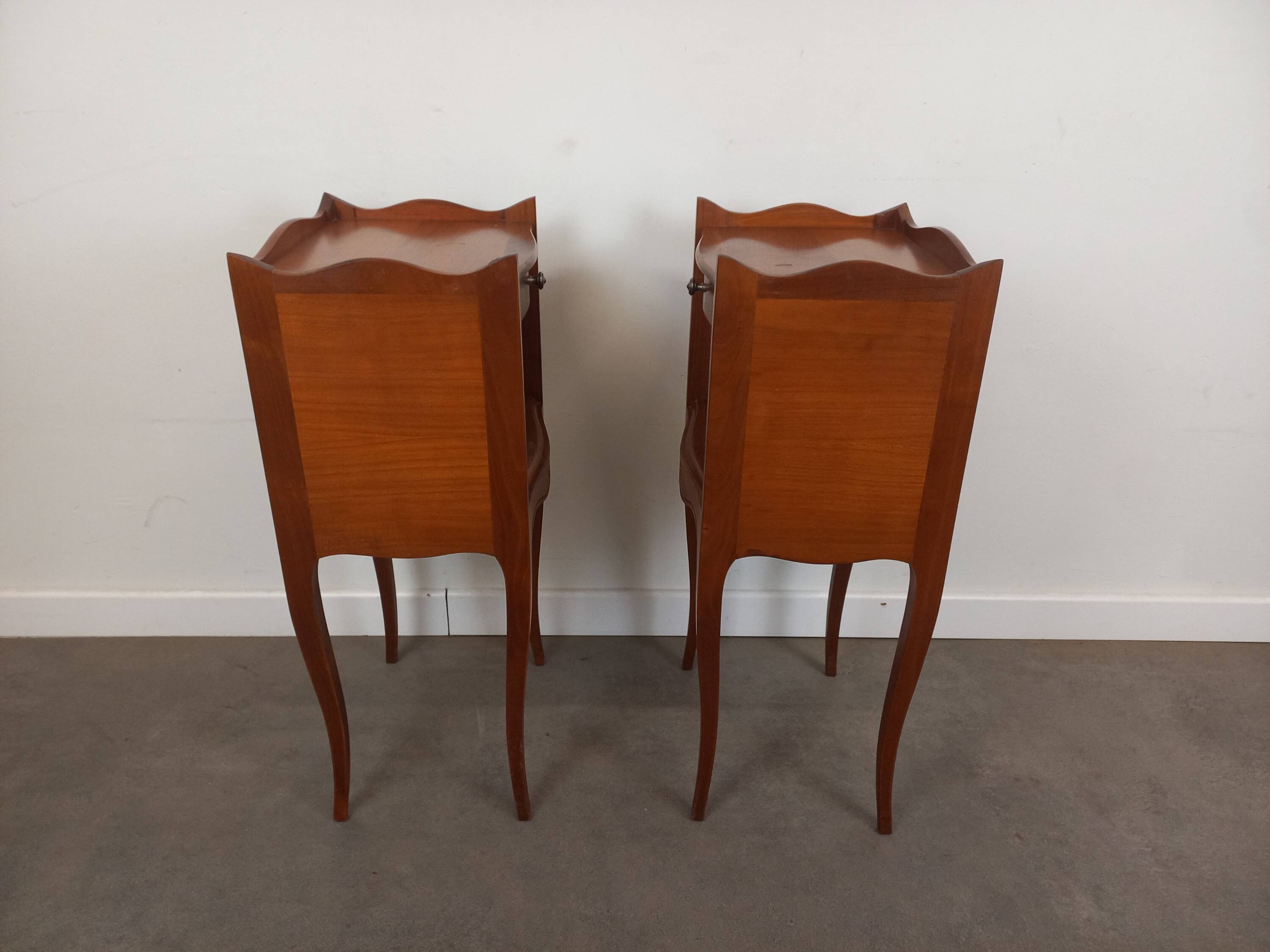 Pair of Louis XV style bedside tables