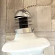 Very large vintage Italian Space Age pendant light.