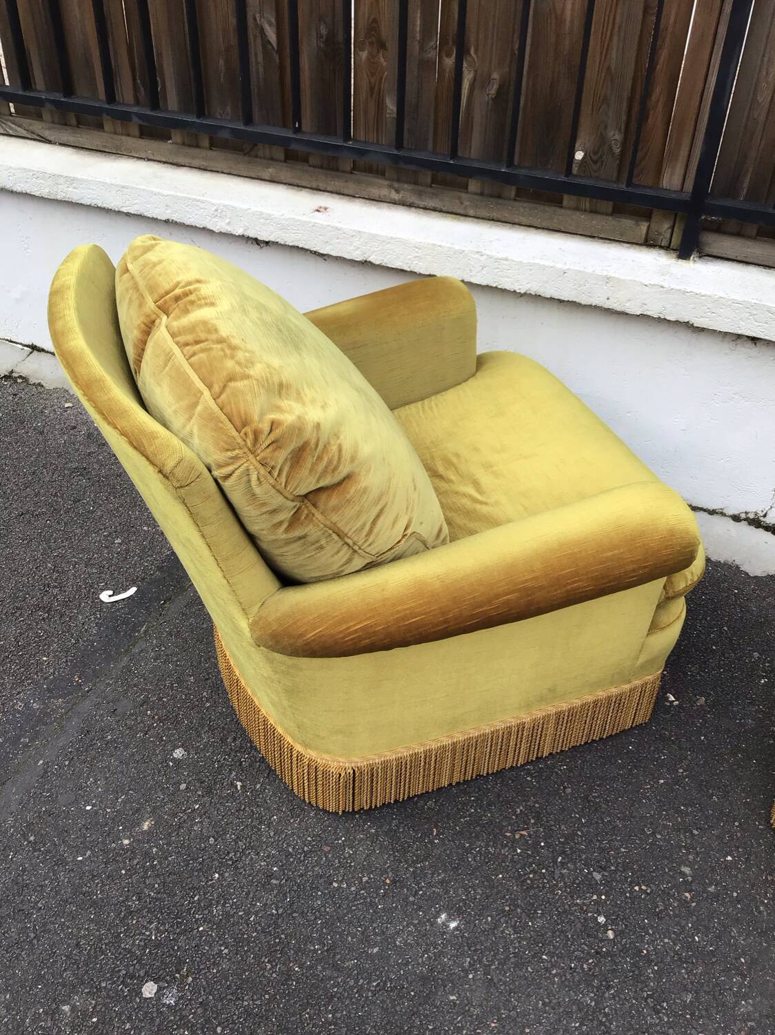 Pair of 1950 armchairs