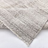 210x140 cm cream Turkish kilim , kilim made in Turkey, cream organic wool
