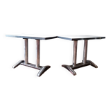 3 tables bistrot 1960