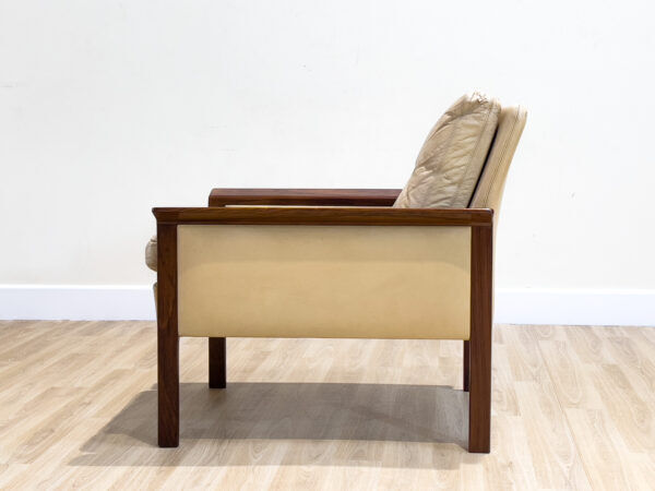 Hans Olsen rosewood chaise longue
