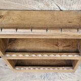 Burmese teak wall shelf