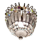 Crystal tassel chandelier