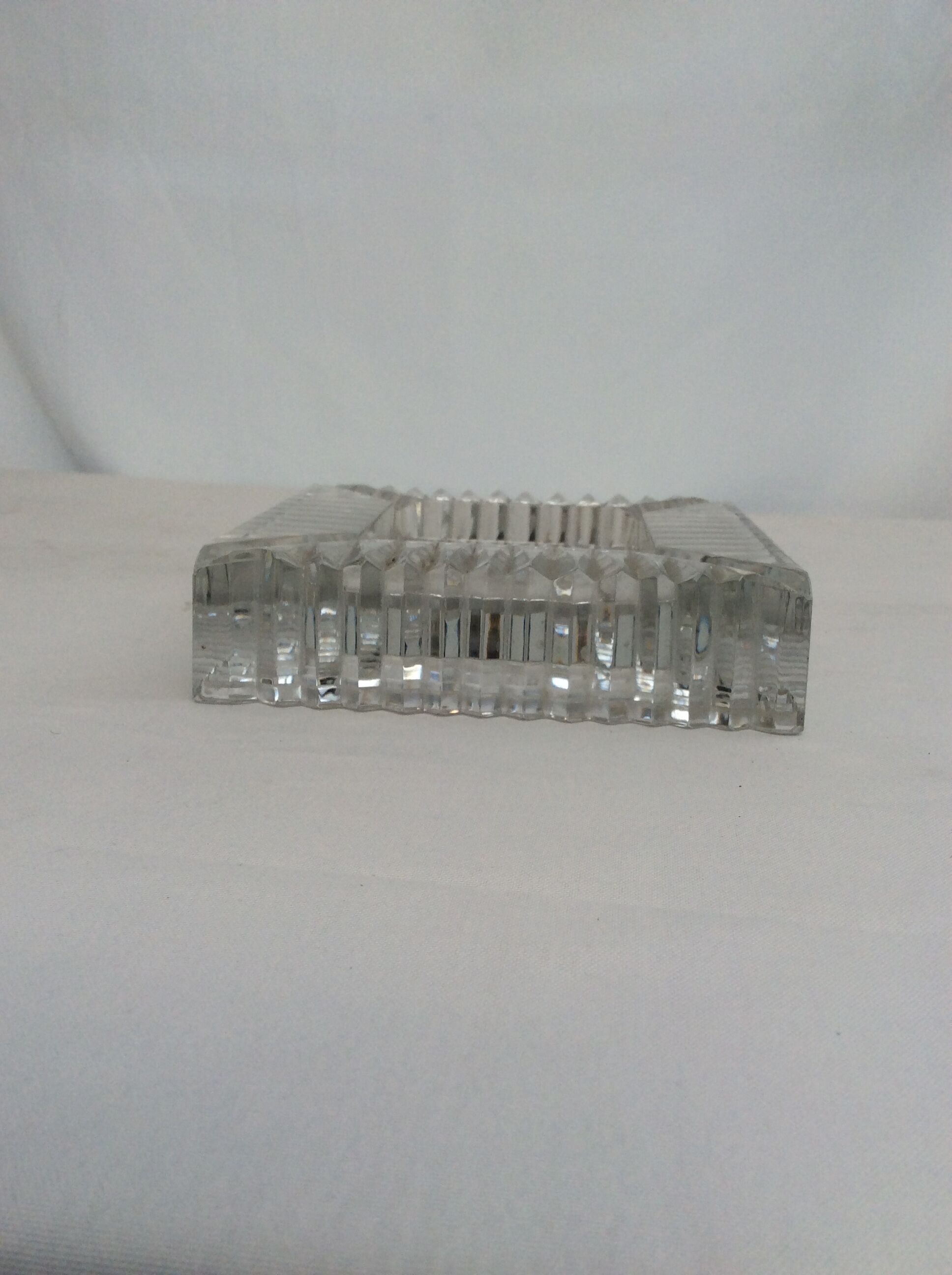 Cendrier en cristal, vintage