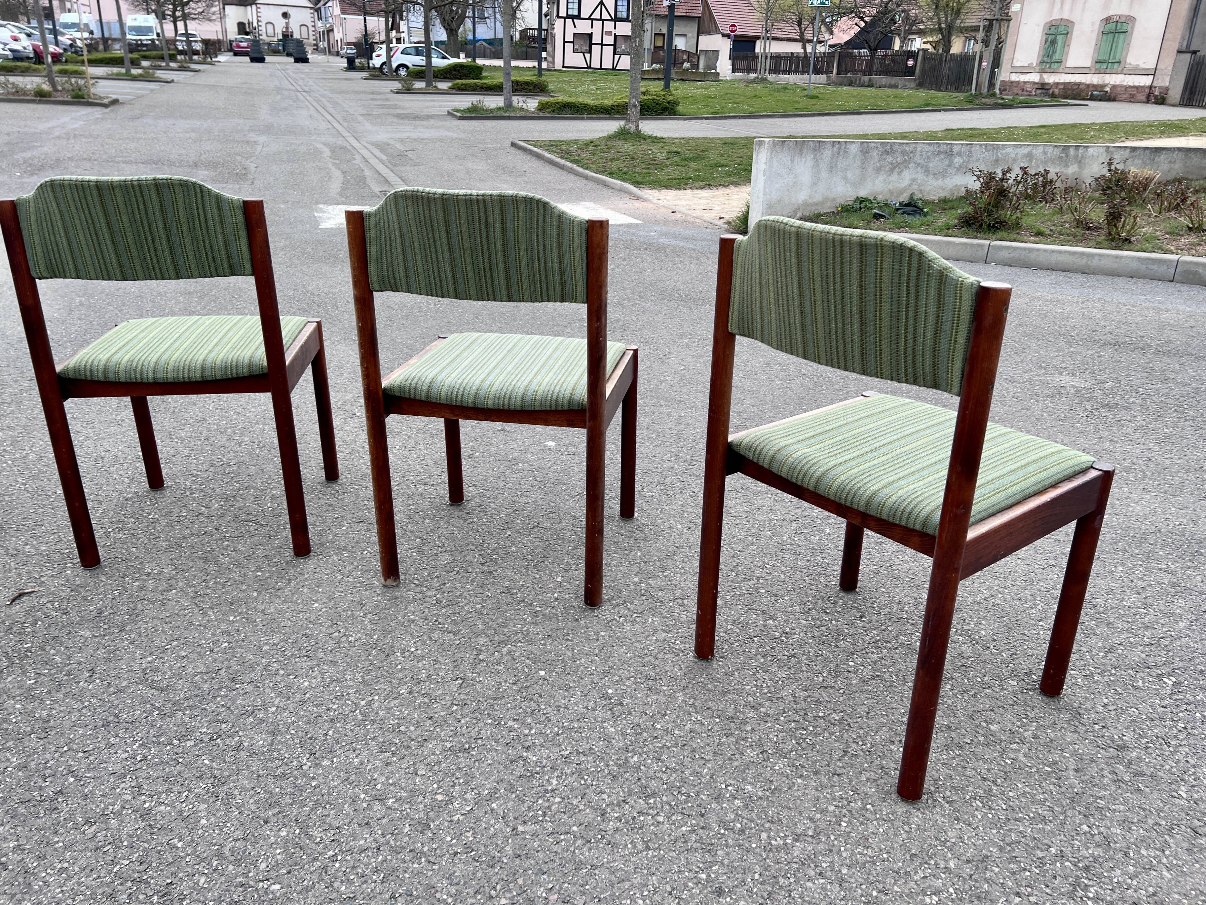 Scandinavian chair series armchair ottoman chair in rosewood