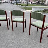 Scandinavian chair series armchair ottoman chair in rosewood