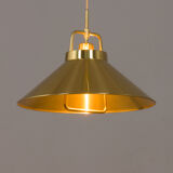 Mid-Century Danish Brass P-295 Adjustable Pendant Lamp By Fritz Schlegel For Lyfa, 1960s