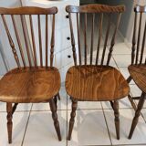 Set of 4 Baumann bistro chairs from the 1970s