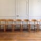 Set of 6 chairs "J39" by Børge Mogensen for FDB Møbler, 1947