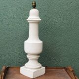 Stone baluster lamp base
