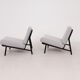 Set of 2 Alf Svensson for DUX model 013 lounge chairs, Sweden 1960's
