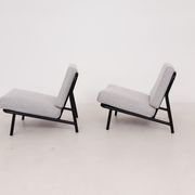 Set of 2 Alf Svensson for DUX model 013 lounge chairs, Sweden 1960's