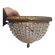Bronze basket ceiling light and taste buds