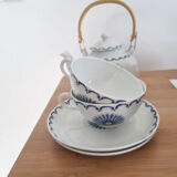 Giraud porcelain teapot and cup set