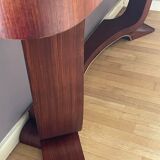 Art Deco console in rosewood