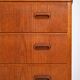 Commode en teck scandinave
