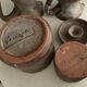 Stoneware coffee service. Vallauris.vintage