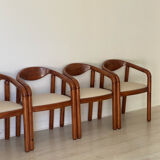 4 chairs Rainer Daumillier 1970