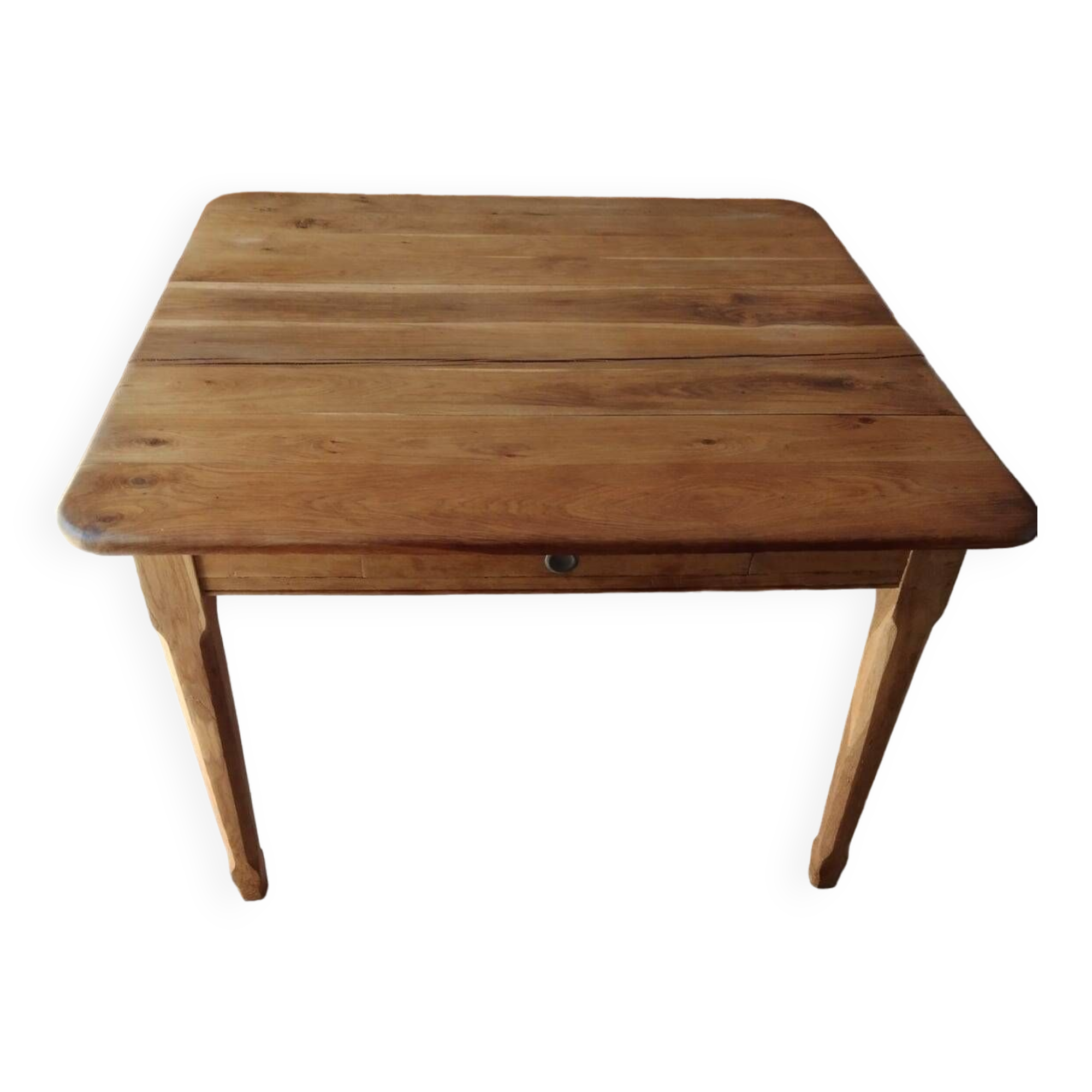Solid oak farm table