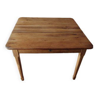 Solid oak farm table
