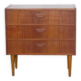 Commode vintage scandinave en teck 1960