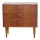Vintage Scandinavian teak commode from the 1960s.